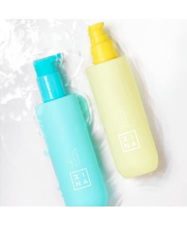 3INA MAKEUP Blue Gel Cleanser - Vegan & Cruelty Free Foaming Face Cleanser with Aloe Vera & Hamamelis - Buy Online on GoSupps.com
