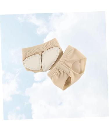 Gatuida Forefoot Guard: Metatarsal Pads & Dance Socks for Comfort & Support - Ideal for Yoga Ballet & Exercise (Beige S - Buy Online on GoSupps.com
