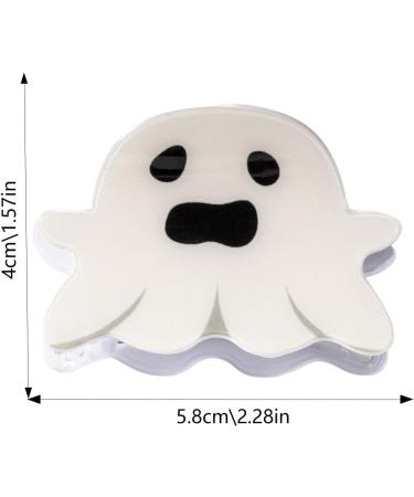 POCHY Halloween Clips - Funny Halloween Clips for Hair - Cute and Funny Ghost Shape Halloween Clips for Hair Small Halloween Hair Accessories for Halloween Costume - Buy Online on GoSupps.com