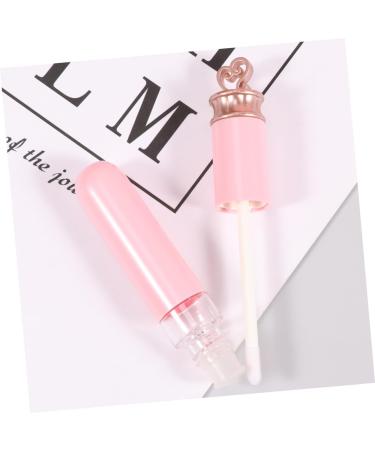 FRCOLOR 10pi ces Tubes L vres Plastique Rose Forme De C ur Pour Gloss Contenants Vides R utilisables Pour Lip Gloss Lipstick - Buy Online on GoSupps.com