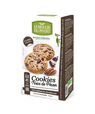Le Moulin Du Pivert - Pecan Extra Cookies Dark Chocolate Chips 175G - Unit