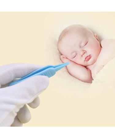 U-K Baby Care Ear Nose Navel Reusable Plastic Clean Tweezer Infant Tweezers Baby Supplies Comfortable and Environmentally as shown - Buy Online on GoSupps.com