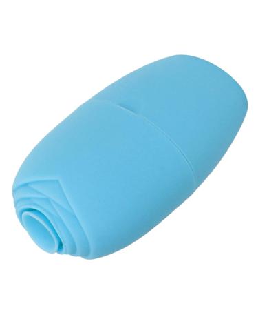 Silicone Ice Face Roller - Beauty Ice Massager Cube for Neck & Eye Skin Care | Cooling Tool (Blue) - Shop Now - Buy Online on GoSupps.com