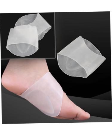 FRCOLOR Orthotics Massage Pad - Silicone Gel Foot Massager Mat & Arch Insoles (White Large) for Ultimate Comfort - Shop Internationally - Buy Online on GoSupps.com