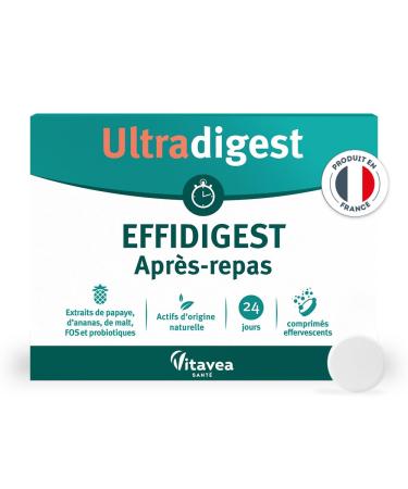 Vitavea Ultradigest Effidigest After-Meal 24 Effervescent Tablets