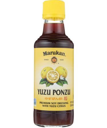 MARUKAN Yuzu Ponzu Premium Soy With Yuzu Citrus, 12 FZ