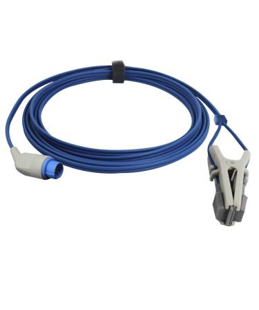 Sino-k Veterinary Spo2 Sensor for Philips Animal Clip 9.8 ft 12 Pins Connector FDA/CE approved
