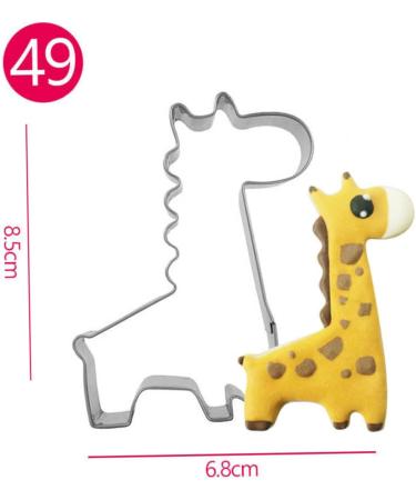 OUNONA 12 Pcs Cake Mold Cookie Metal Cutters Cakesicles Mold Metal Dies Cookie Shapes Cake Baking Molds Animal Stencils Stainless Steel Molds Pineapple Cake Die Cutting 8.5x6.8cmx3pcs Silverx3pcs - Buy Online on GoSupps.com