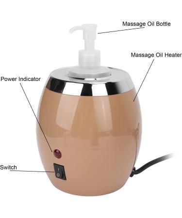 Buy 220V Electric Massage Oil Warmer Heats Essential Oils to 60 C for Lotion & Gel | Best Oil Heater for Massage (EU) - Buy Online on GoSupps.com