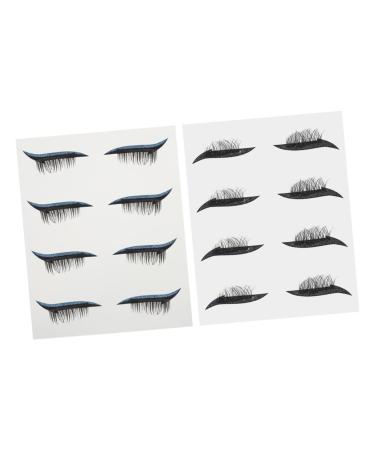 Didiseaon 8 Pairs Glitter Eyeliner Stickers Waterproof Tape Beauty Makeup Supplies Cosmetics Water Proof Miss 1 count (Pack of 1) As Shown