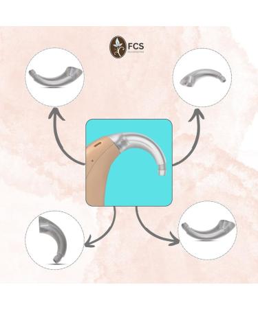 FCS Hearing Devices Ear Hook for Siemens Signia | Durable ABS Replacement Accessory | Easy Install Anti-Howling Ear Hook for BTE - Buy Online on GoSupps.com
