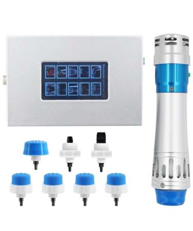 Shock wave therapy device professional electromagnetic extracor poral pushing device Deep Tissue Percussion Body Relax Muscle pain relief massager with 7 massage heads