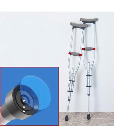 Crutches for Adults Underarm 1 Pair Lightweight Aluminum Crutches Height Adjusted Underarm Crutches Adult Crutches Crutches Walker for Elderly Arthritis Disability Great for Tra Selfless dedication - Buy Online on GoSupps.com