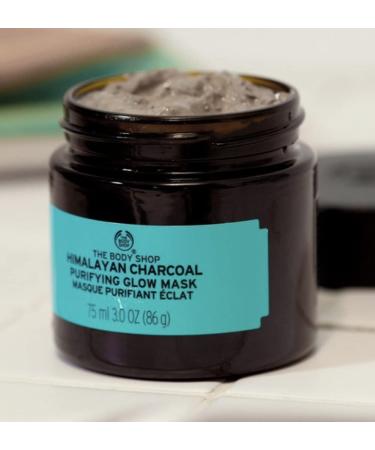 Himalayan Charcoal Purifying Glow Mask - Revitalize & Detoxify Your Skin | International Shipping Available - Buy Online on GoSupps.com