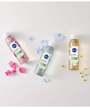 Nivea Natural Balance Shower Gel with Wild Rose Fragrance and Organic Argan Oil (300 ml) Nourishing Shower without Allergenic Fragrances Vegan Shower for Dry and Sensitive Skin - Buy Online on GoSupps.com