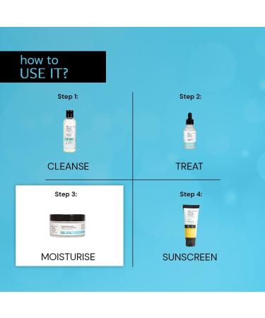 De-construct Hyaluronic Acid & Squalane Moisturizer 50g | Lightweight Hydrating Cream for Normal Skin | 0.2% Hyaluronic Acid & 1% Squalane | Non-Greasy Long-Lasting Moisture - Buy Online on GoSupps.com