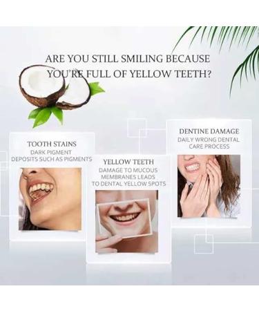 Organic Activated Coconut Charcoal Toothpaste - Vegan Teeth Whitening Formula | Triclosan  Peroxide  SLS Free - Mint Flavor | 4 oz (1 Pack) - Buy Online on GoSupps.com