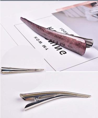 Alligator Clips Hair Crocodile Clips Hair Duckbill Hair Hair Barrettes Clips Styling Hair Clips 6pcs (#2) - Buy Online on GoSupps.com