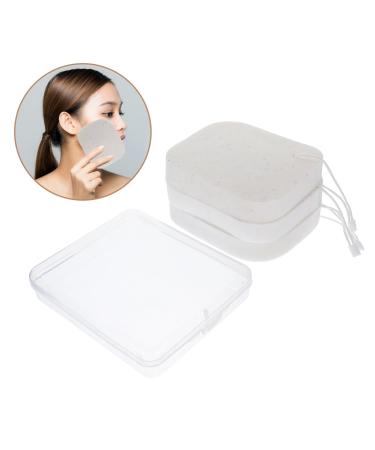 Buy Portable Facial Sponge Set - Travel Face Scrubber & Makeup Cleaning Sponge for Radiant Skin - Buy Online on GoSupps.com