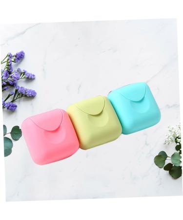Ciieeo 3pcs Box Soap Holder Soap Box Handmade Soap As Shown 7cm*7cm*4cm - Buy Online on GoSupps.com