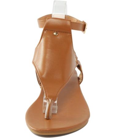 Women's Brown Flip Flops with Arch Support | Dressy Platform Sandals for Summer - Buy Online on GoSupps.com