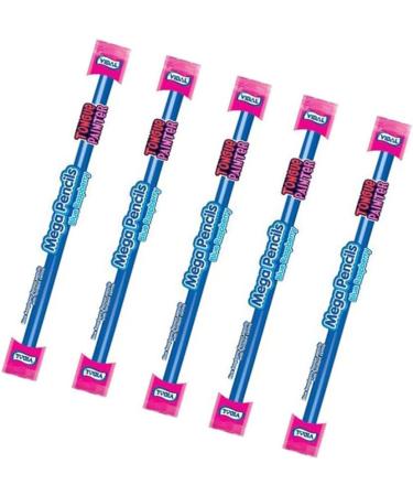 Blue Raspberry Flavour Mega Pencils 23g - Individually Wrapped Pencils (10 Pencils) - Buy Online on GoSupps.com