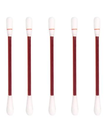 ulafbwur Cotton Swabs 5pcs One-time Disinfection Cotton Buds Iodine Inside for Travel Outdoor Sports