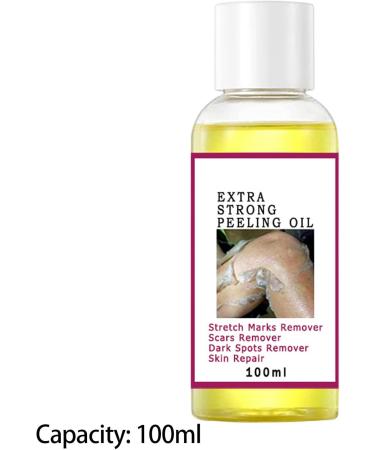  SVCEQZE Yellow Peeling Oil - Ordinary Scrub Solution and Body Oil Exfoliating Oil for Dark Skin Dark Sports Remover Suitable for Hands and Feet - Buy Online on GoSupps.com