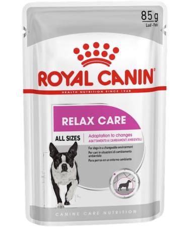 Royal Canin Relax Care Mousse | Pack of 4 | 4 x 12 x 85 g | Whole Food For Adult Dogs | For Dogs from 10 Months of Age Who Live in A Restless Environment - Buy Online on GoSupps.com
