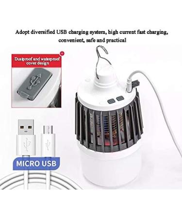 Electric Mosquito lamp - USB Rechargeable Mosquito Trap Household Quiet Mosquito Repellent Outdoor Waterproof Lighting black - Buy Online on GoSupps.com