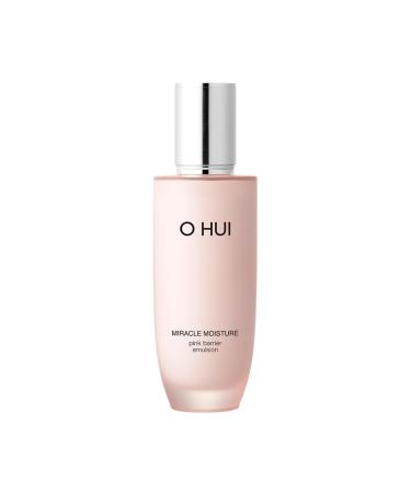 O HUI Miracle Moisture Toner Emulsion Visibly Improves Skin Texture Facial Soothing Emulsion Lightweight Face Moisturizer Korean Skin Care Ceramides Glycerin Panthenol Squalane Glass Skin