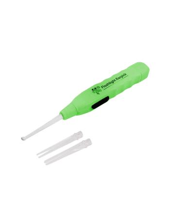 Qtqgoitem Flashlight Ear Cleaner Earpick Earwax Removal Tool Green (Model: c3a 8e3 58b 805 640)