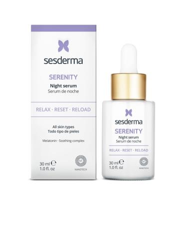 Sesderma SERENITY Night Facial Serum | 1.0 fl. oz | Hydrating & Soothing | International Shipping - Buy Online on GoSupps.com