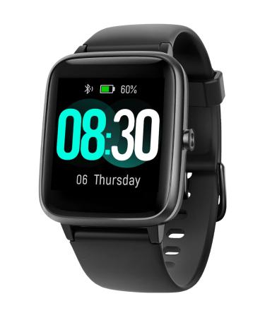 GRV Smart Watch for iOS and Android Phones, Watches for Men Women IP68 Waterproof Smartwatch Fitness Tracker Watch with Heart Rate/Sleep Monitor Steps Calories Counter (Black) - Buy Online on GoSupps.com