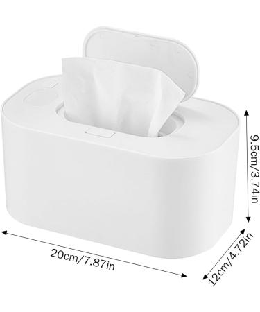 USB Baby Wipe Warmer Baby Wet Wipes Dispenser 55 Constant Modes Evenly Overall Heating Silence Large Capacity Portable Diaper Wipe Warmer for Home Car Travel White - Buy Online on GoSupps.com