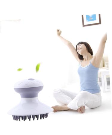 Beaupretty 3-Pack Electric Shampoo Brush Head Scrubber - Silicone Scalp Massage Brush for Hair Washing & Relaxation - Buy Online on GoSupps.com