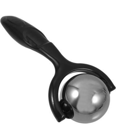 Patkaw Stainless Steel Facial Scooter & Ice Cream Cooling Ball Roller - Face & Eye Massager for Swelling Relief - Buy Online on GoSupps.com