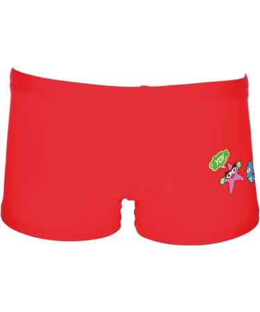 Arena Children's AWT Kids Boy Short Swim Trunks - Red - Best Quality & Fast International Shipping - Buy Online on GoSupps.com