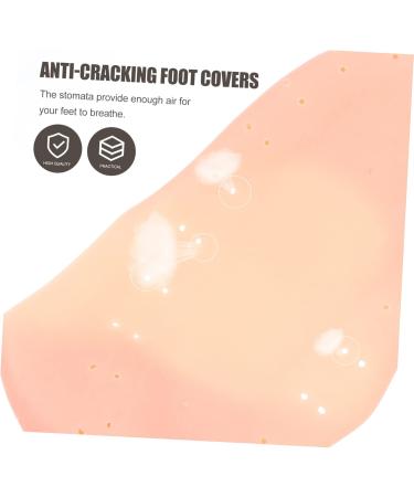 4 Pairs Silicone Feet Plantar Socks Moisturizing Socks Metatarsalgia Socks Moisturizing Heel Sleeves Socks for Cracked Spa Gel Socks Foot Anti-Split Sleeve Silica Gel - Buy Online on GoSupps.com