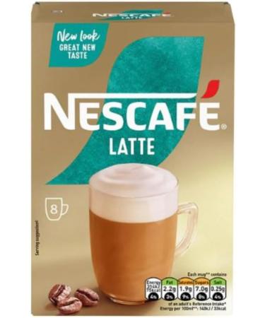 Nescafe Coffee Instant coffee Sachets 8mug | FabFinds Mug (Latte 6 Pack) - Buy Online on GoSupps.com