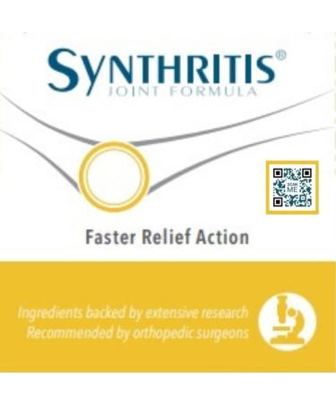SYNTHRITIS Calcium Chondroitin Organic Turmeric Capsules - 28-Day Supply, 84 Capsules - $1.43 per 3-Capsule Serving - Buy Online on GoSupps.com