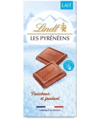  G n rique Lindt Les Pyr n ens Milk - Premium Chocolate with a Melting Texture and Intense Flavour - 150 g - Pack of 4 - Sold as a Set - Buy Online on GoSupps.com