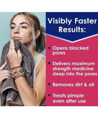 Salicylic Acid Rapid Rescue Acne Pads - 90 Count | Clearasil Deep Treatment for Acne | Fast International Shipping - Buy Online on GoSupps.com