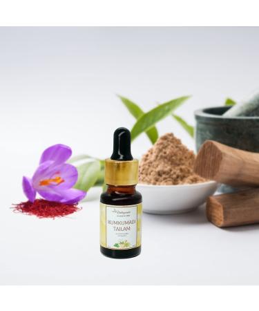 Vintageware Natural Kumkumadi Tailam Face Oil for Glowing Skin Radiant & Youthful Complexion (10ml) 10 ml (Pack of 1)