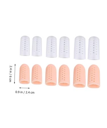 Hemoton 6 Pairs Thumb Sheath Bunion Cushion Guard - Silicone Sleeves for Foot Cushion & High Heel Protectors - Buy Online on GoSupps.com
