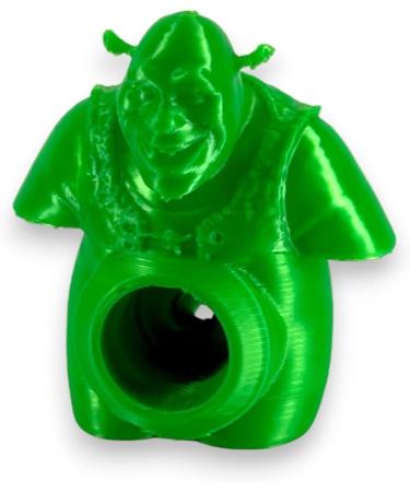 Funny Ogre Toothpaste Dispenser 3D Printed Gag Gift Cap for Kids and Adults | Green Pooping Cap - Buy Online on GoSupps.com
