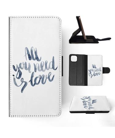 Case for Apple iPhone 14 Plus quotes "All You Need Is Love"