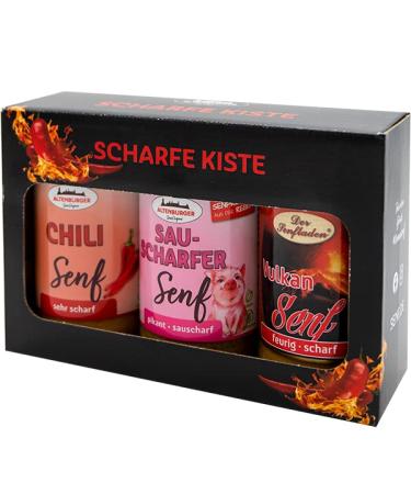 Mustard Gift Set - Hot Box Set of 3 Items