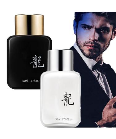 2VPCSYG Cologne 2VPCSYG Charm Fragrance Alpha Touch Cologne 2VPCSYG Date Edition Perfume Men's Fragrance Cologne- Phero-mone-Infused Long Lasting Fragrance (A+D)