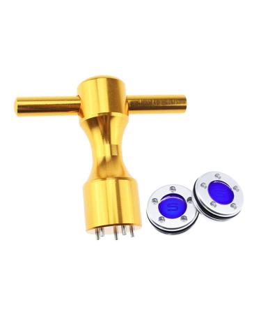 HISTAR Golf Club Weights + Gold Key for Titleist Scotty Cameron Putters Blue 2 Pack 5.0 Grams